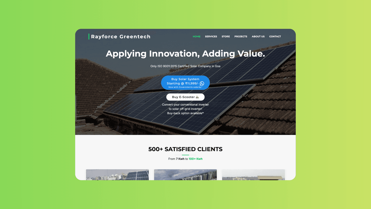 Rayforce Greentech